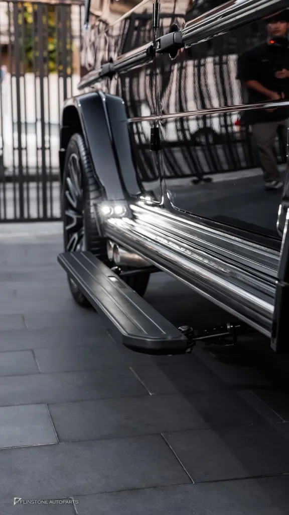 Mercedes Benz Gclass เบรค บันไดไฟฟ้า ล้อ Usus