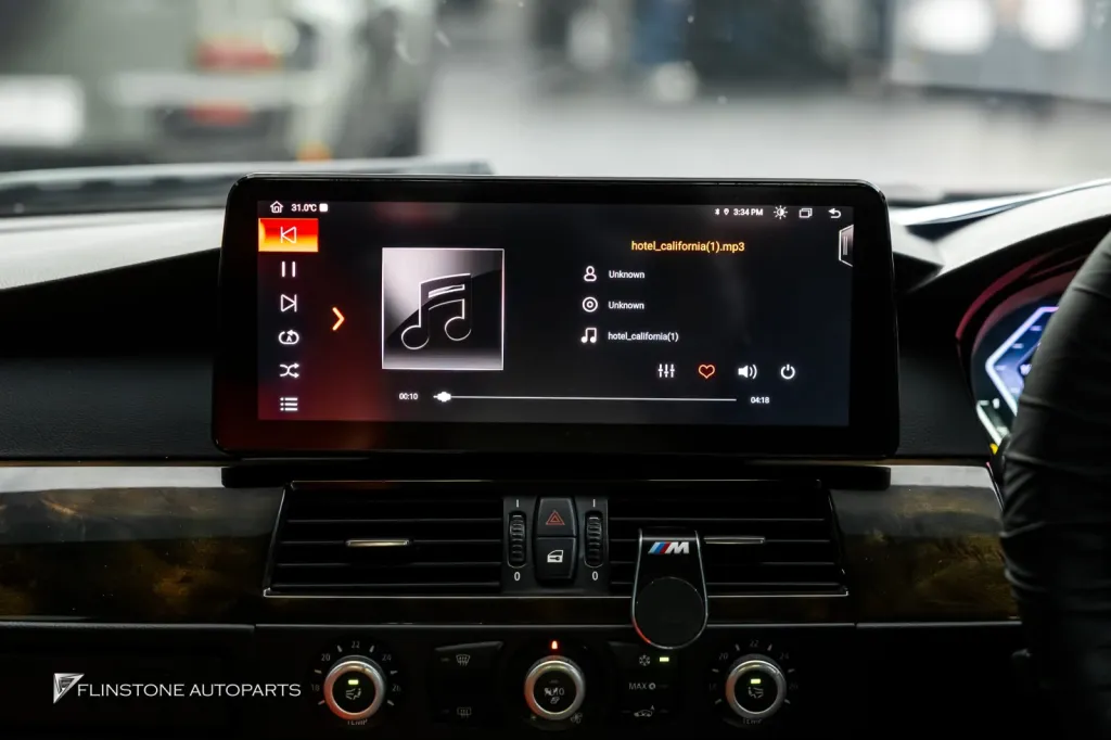 BMW E60 เรือนไมล์ จอ Android