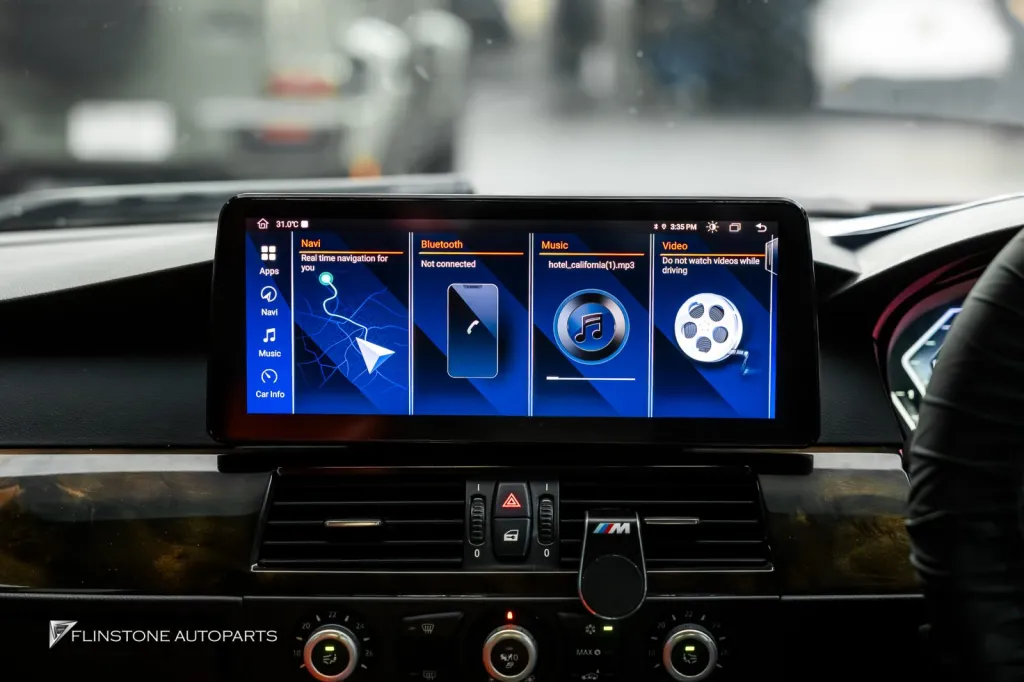 BMW E60 Instrument Cluster Screen Android
