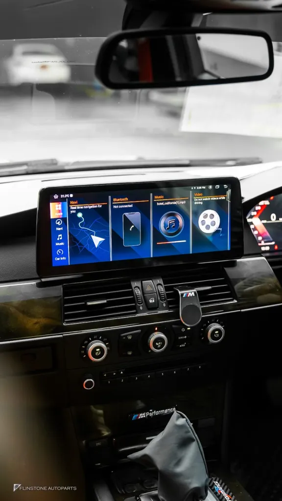 BMW E60 Instrument Cluster Screen Android