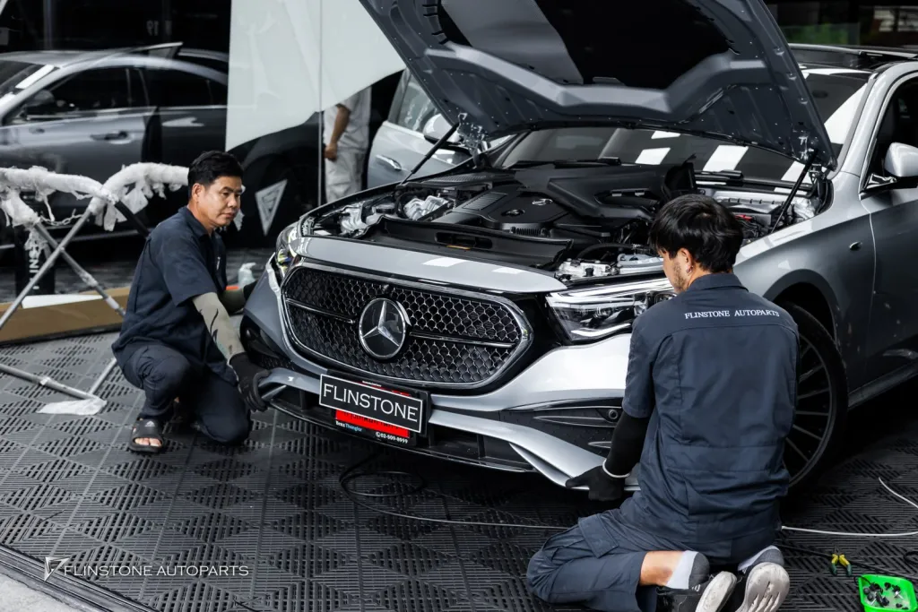 Mercedes-Benz E-Class W214 กระจังหน้า ประตูดูด