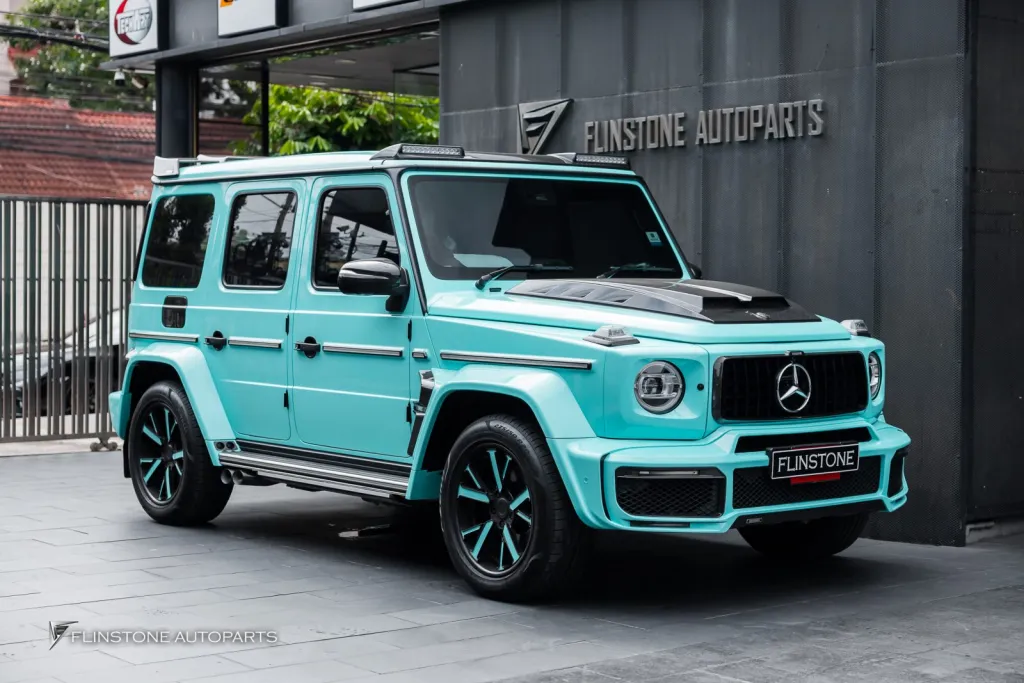 Mercedes Benz Gclass Tiffany blue Keyless — Complele