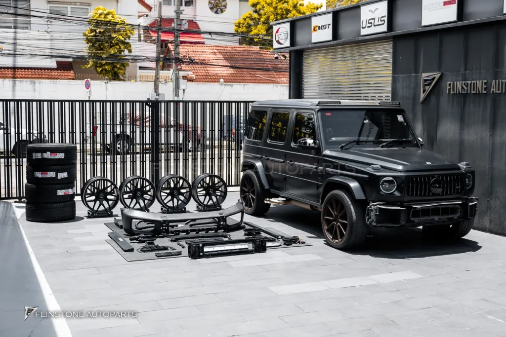 Mercedes Benz Gclass to Facelift Parts Kit Wheels Usus Bullbar
