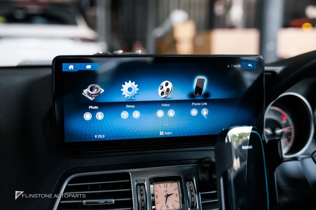 Mercedes Benz W207 จอ Android