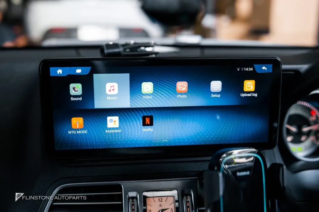 Mercedes Benz W207 จอ Android