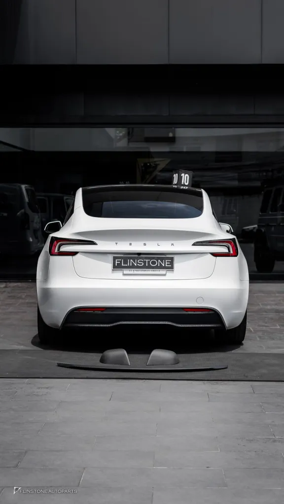 Tesla model 3 สปอยเรอล์หลัง,ครอบกระจกคาร์บอน