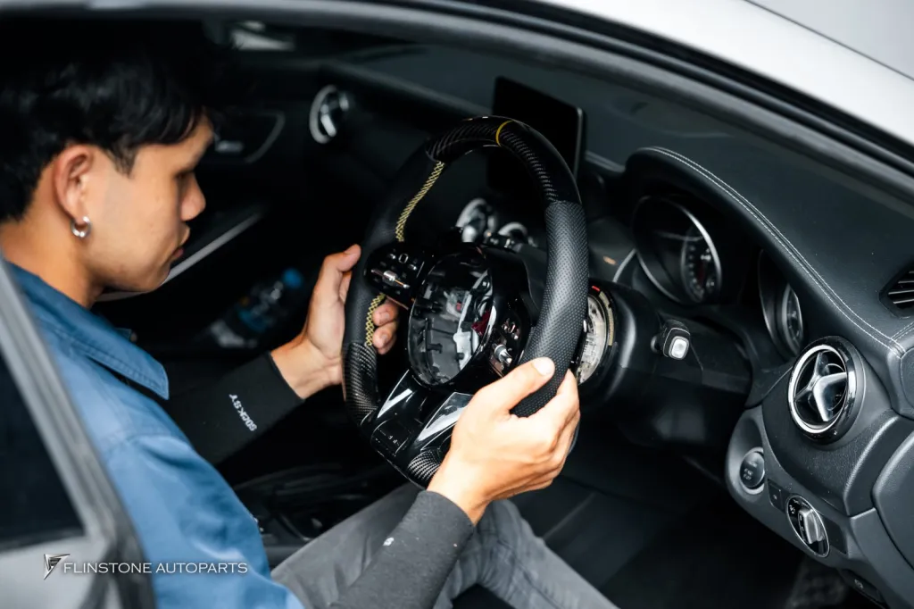 Mercedes Benz Cla พวงมาลัย
