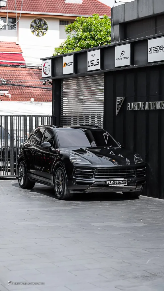 ไฟหน้า Porsche Cayenne
