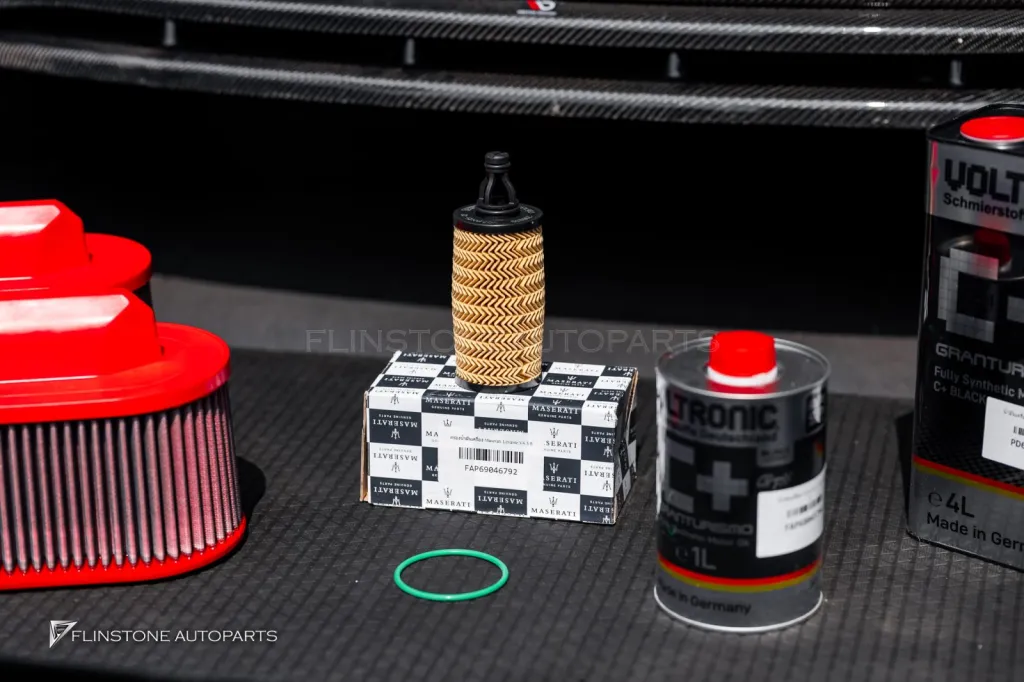Maserati สปอยเลอร์ บนล่าง น้ำมันเครื่อง Voltronic กรองน้ำมันเครื่อง กรอง BMC
