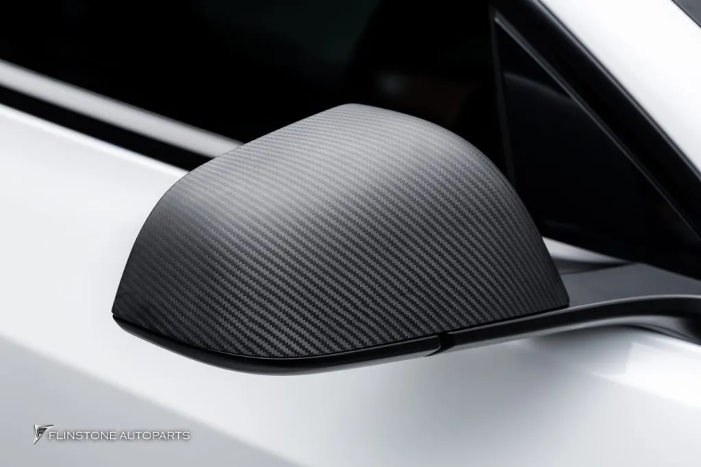Tesla model 3 สปอยเรอล์หลัง,ครอบกระจกคาร์บอน