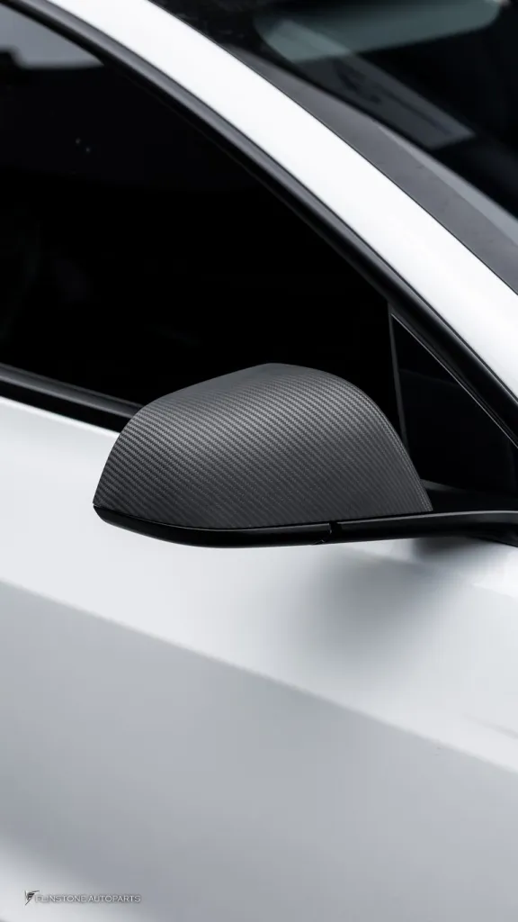 Tesla model 3 สปอยเรอล์หลัง,ครอบกระจกคาร์บอน