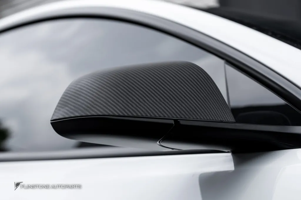 Tesla model 3 สปอยเรอล์หลัง,ครอบกระจกคาร์บอน