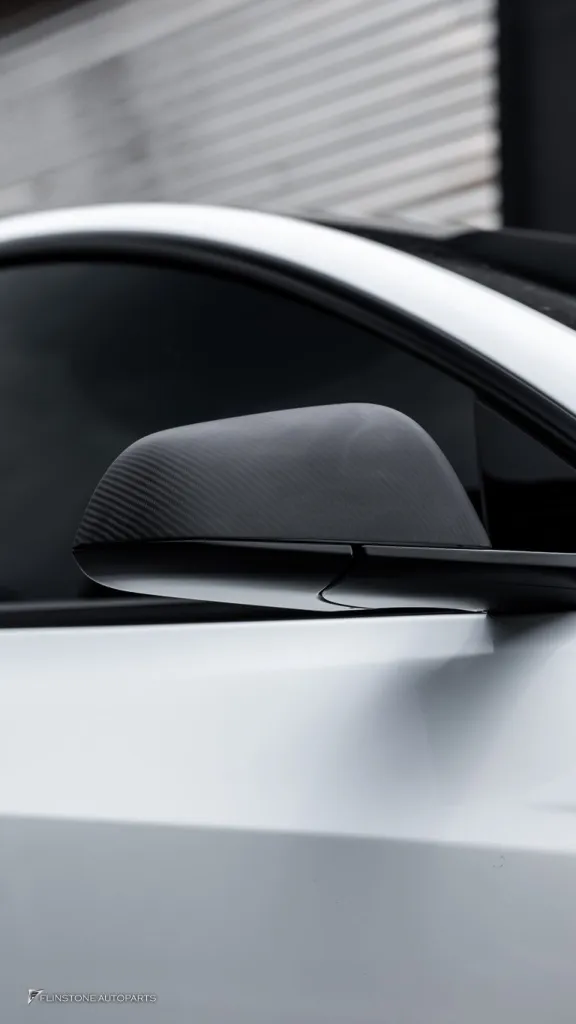 Tesla model 3 สปอยเรอล์หลัง,ครอบกระจกคาร์บอน