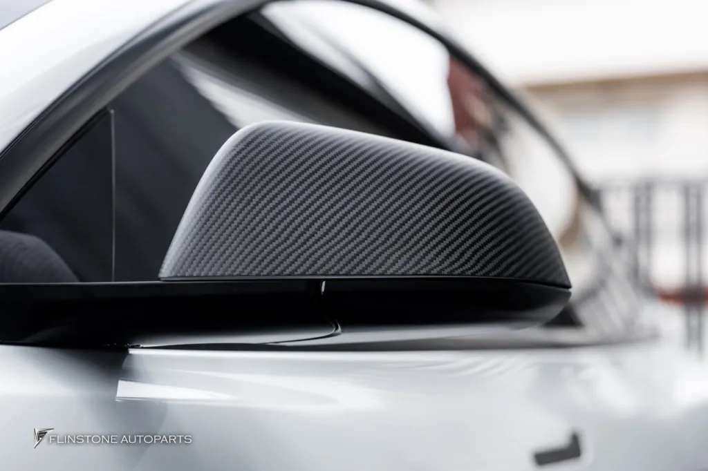 Tesla model 3 สปอยเรอล์หลัง,ครอบกระจกคาร์บอน