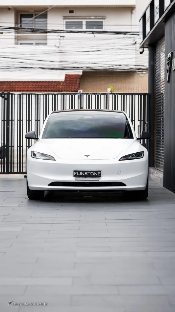 Tesla model 3 สปอยเรอล์หลัง,ครอบกระจกคาร์บอน