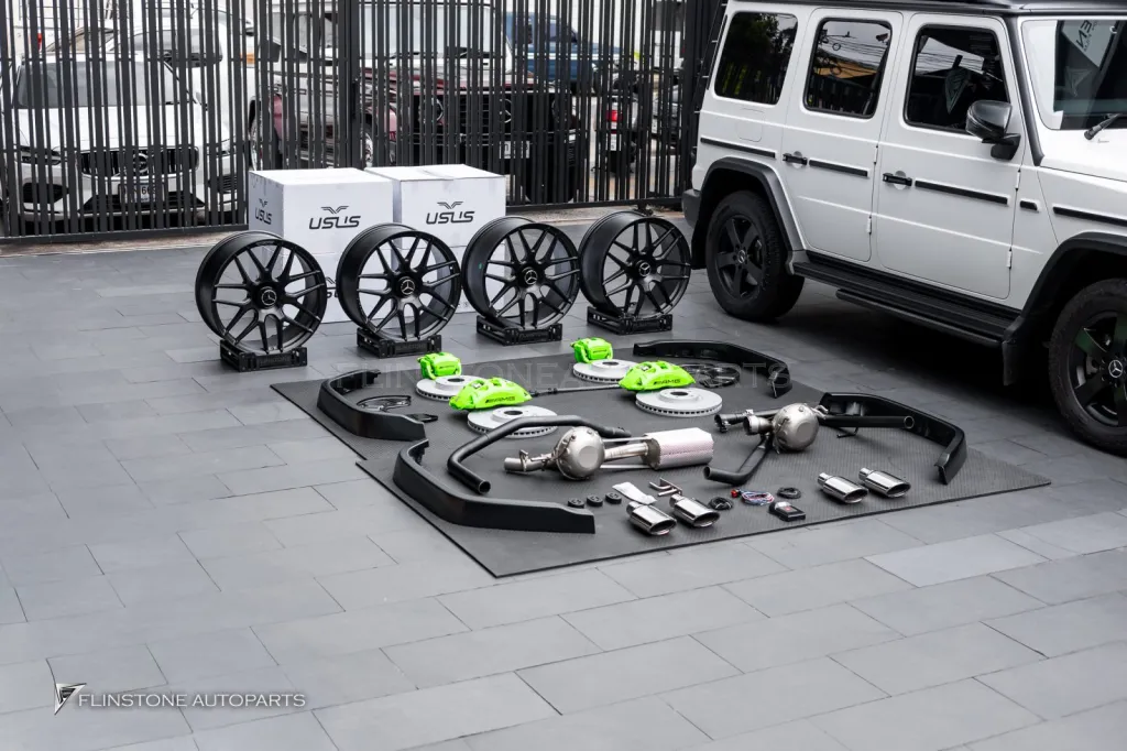 Mercedes-Benz G-clas Wheels Brakes USUS Exhaust Pipe THOR