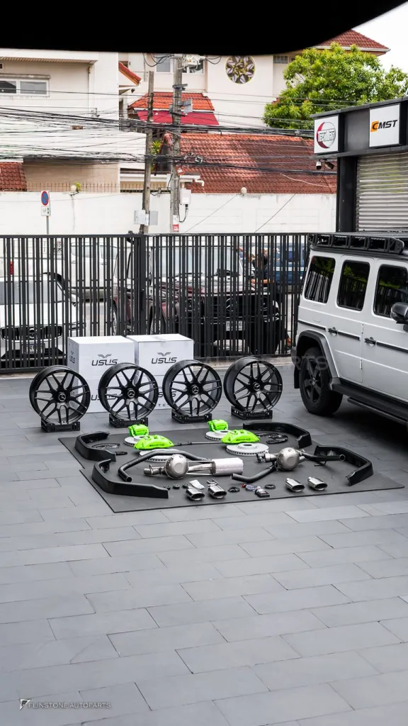Mercedes-Benz G-clas Wheels Brakes USUS Exhaust Pipe THOR