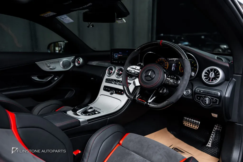 Mercedes Benz C43 พวงมาลัย โช้ค Kw เบาะ AMG ลำโพง ไฟช่องแอร์