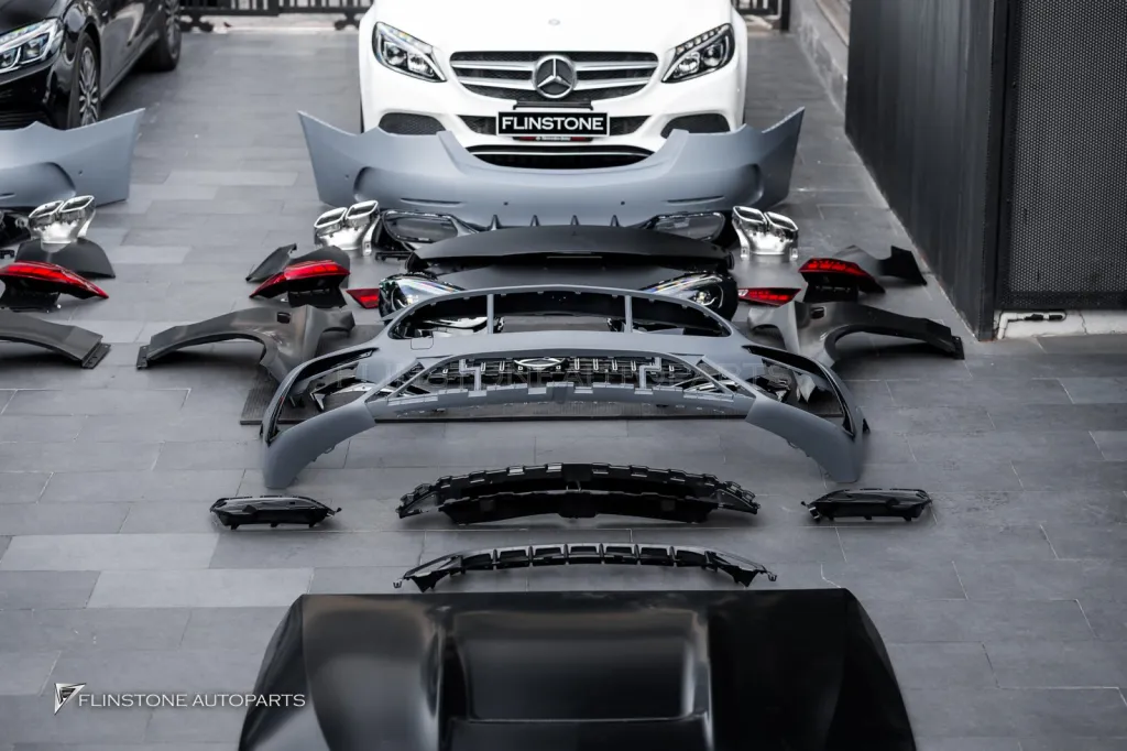 Mercedes Benz W205 to W206 C63 Full Body Kit Duo