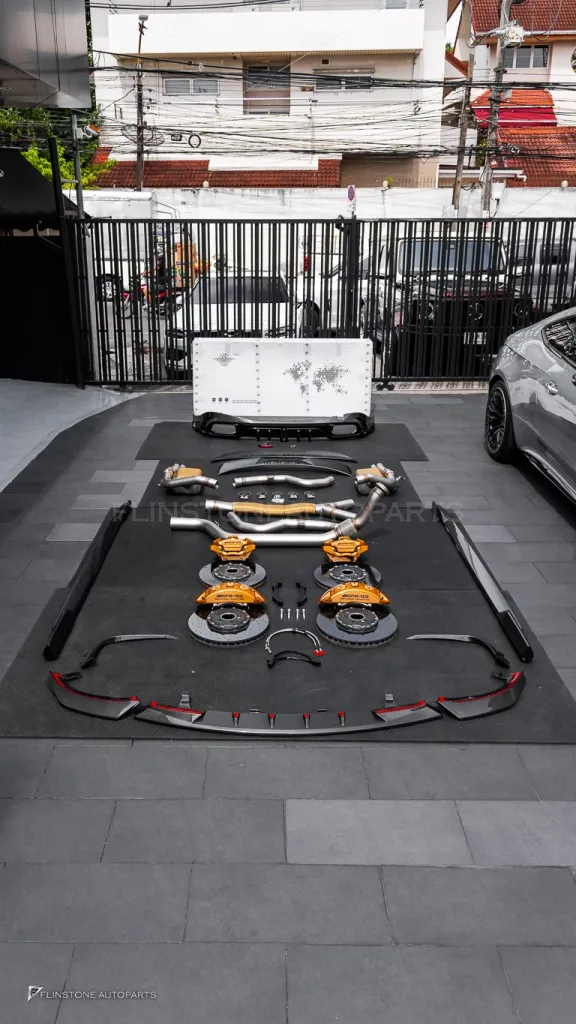 Mercedes Benz CLE53 พาร์ทคาร์บอน Sooqoo เบรค Ceramic ท่อ IPE