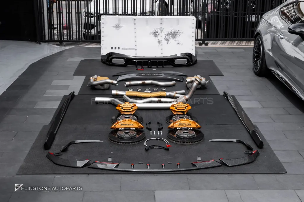 Mercedes Benz CLE53 พาร์ทคาร์บอน Sooqoo เบรค Ceramic ท่อ IPE