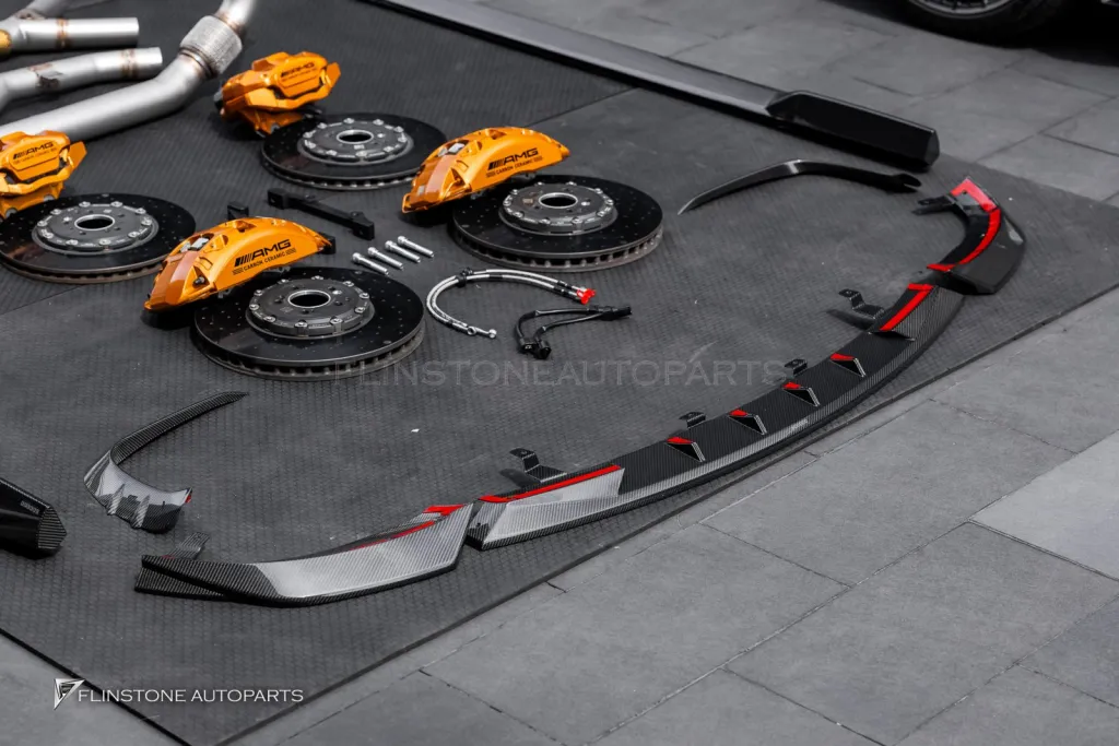 Mercedes Benz CLE53 พาร์ทคาร์บอน Sooqoo เบรค Ceramic ท่อ IPE