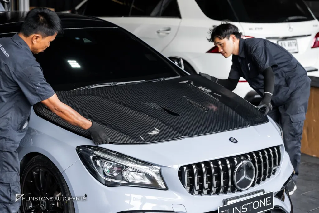 Mercedes Benz Cla 碳纤维引擎盖
