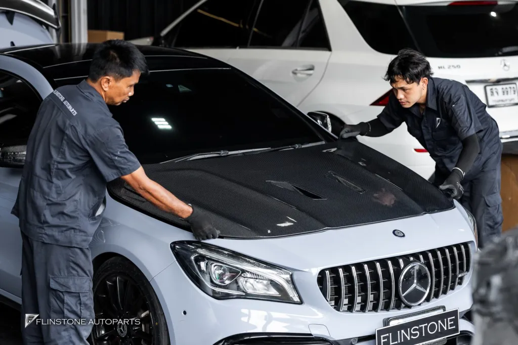 Mercedes Benz Cla 碳纤维引擎盖