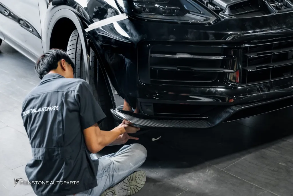 Porsche Cayenne พาร์ทคาร์บอน Usus 2