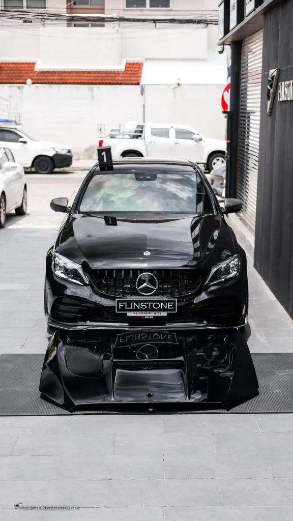 Mercedes Benz Cclass ฝากระโปรง CMST