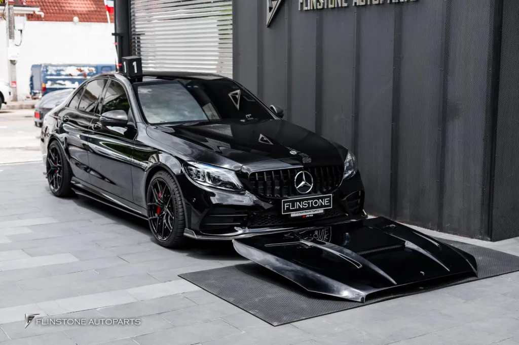 Mercedes Benz Cclass ฝากระโปรง CMST