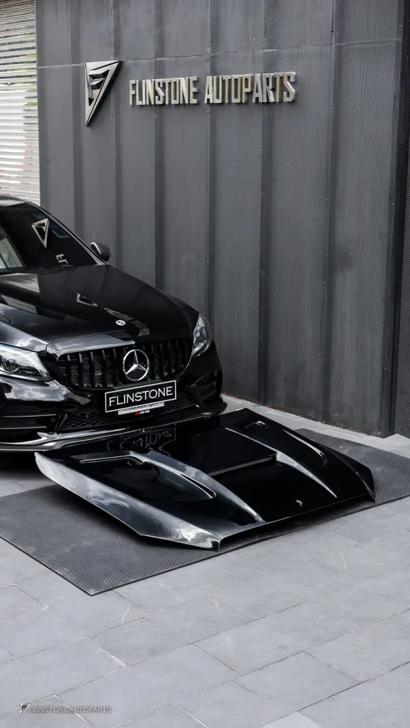 Mercedes Benz Cclass ฝากระโปรง CMST
