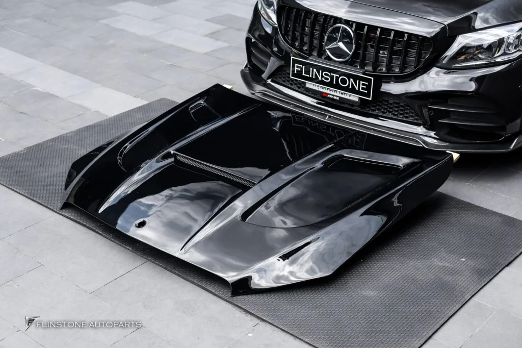 Mercedes Benz Cclass ฝากระโปรง CMST