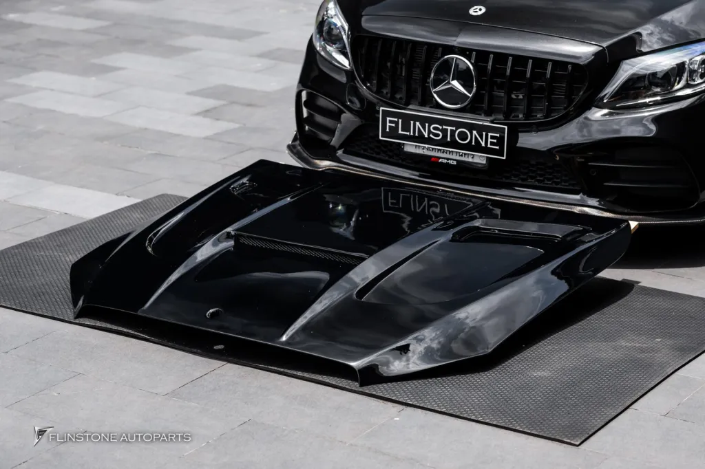 Mercedes Benz Cclass ฝากระโปรง CMST