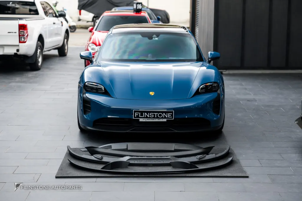 Porsche Taycan Turismo พาร์ทคาร์บอน Techart รอบคัน