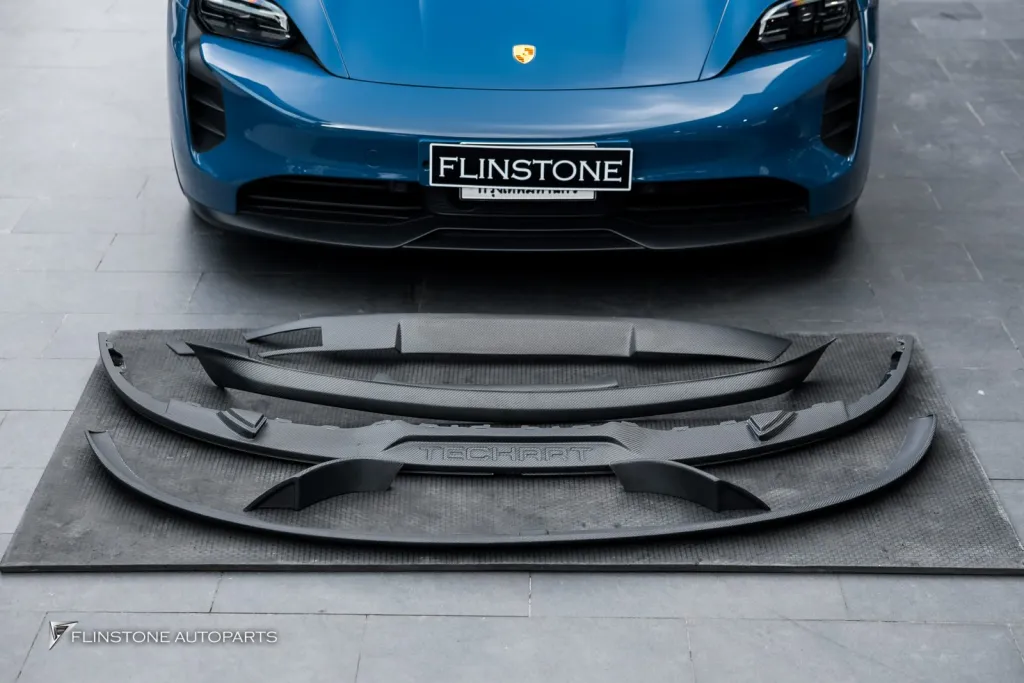 Porsche Taycan Turismo พาร์ทคาร์บอน Techart รอบคัน