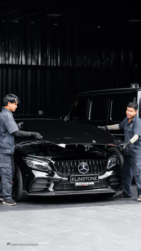 Mercedes Benz Cclass ฝากระโปรง CMST