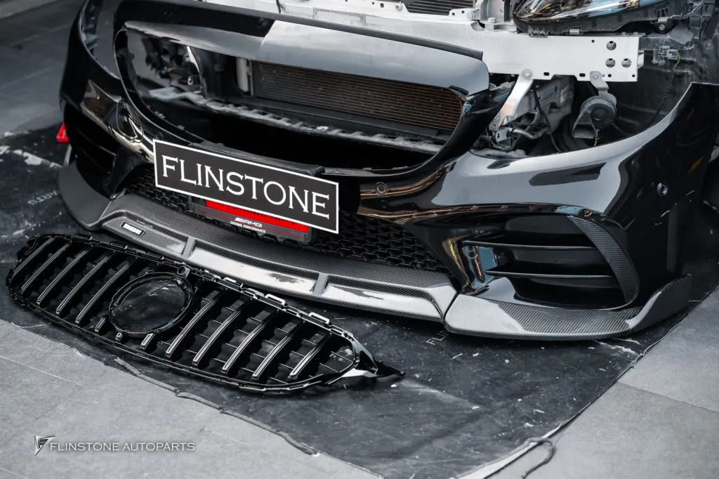 Mercedes Benz C205 กระจัง ลิ้น สปอยเลอร์