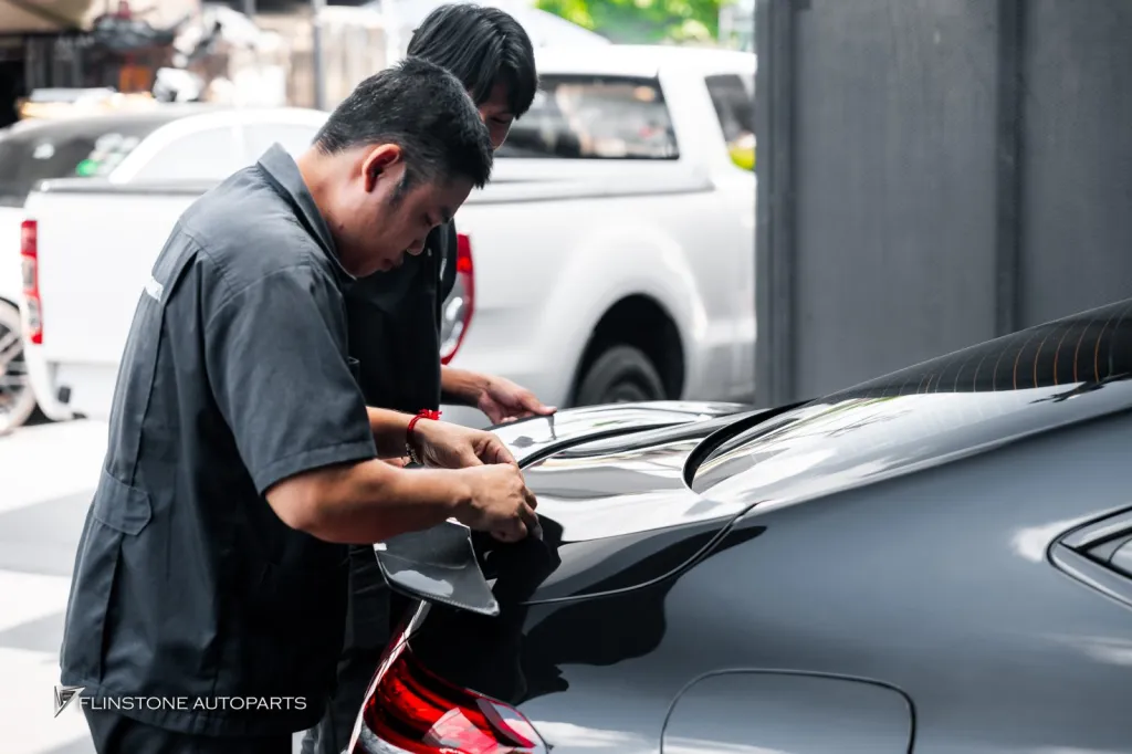 Mercedes Benz C205 กระจัง ลิ้น สปอยเลอร์