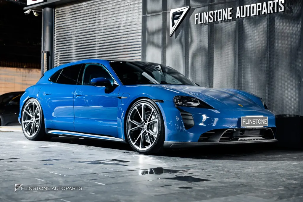 Porsche Taycan Turismo พาร์ทคาร์บอน Techart รอบคัน