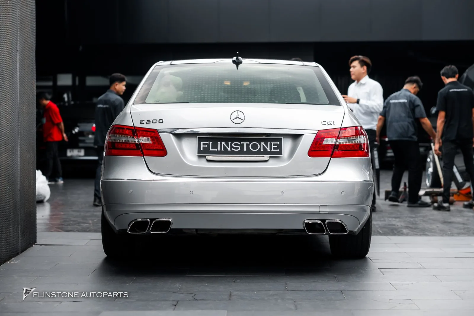 Mercedes Benz E200 Exhaust Tips