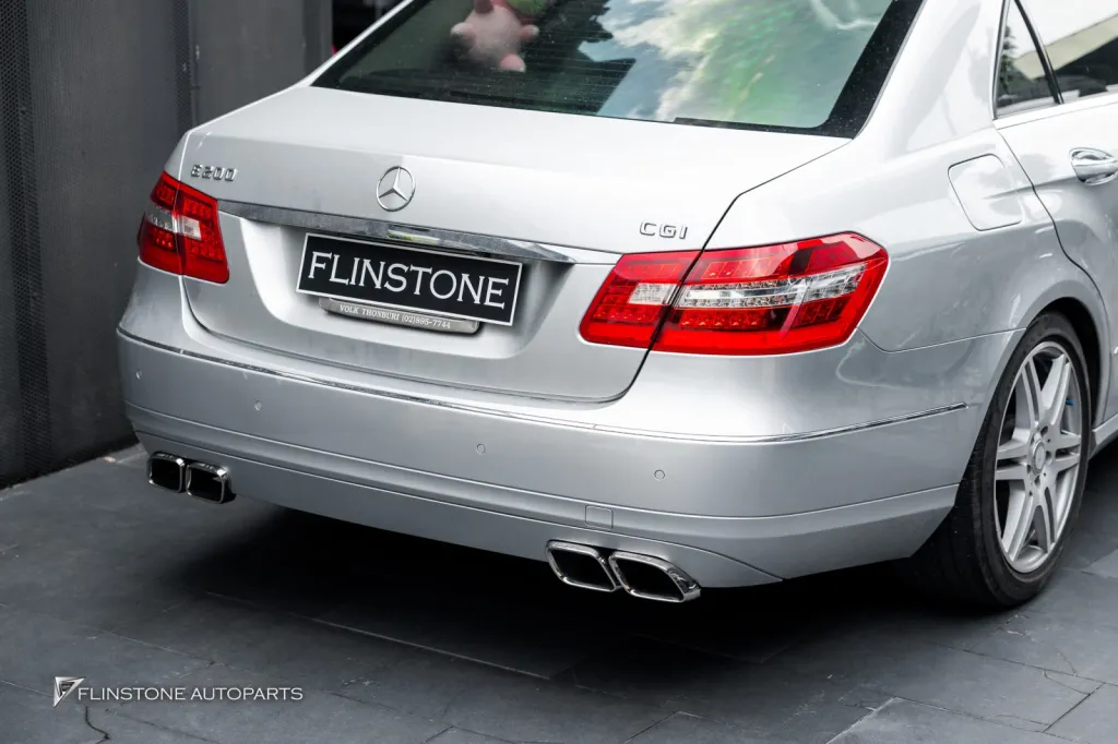 Mercedes Benz E200 Exhaust Tips