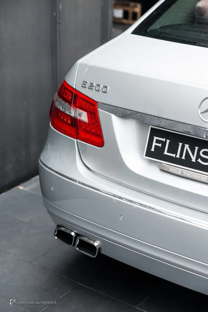Mercedes Benz E200 Exhaust Tips