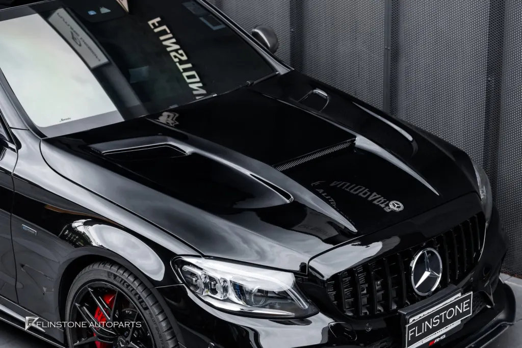 Mercedes Benz Cclass ฝากระโปรง CMST
