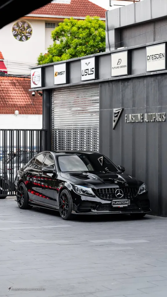 Mercedes Benz Cclass ฝากระโปรง CMST
