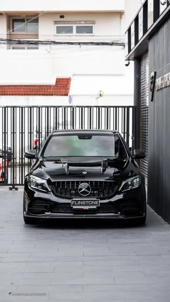 Mercedes Benz Cclass ฝากระโปรง CMST