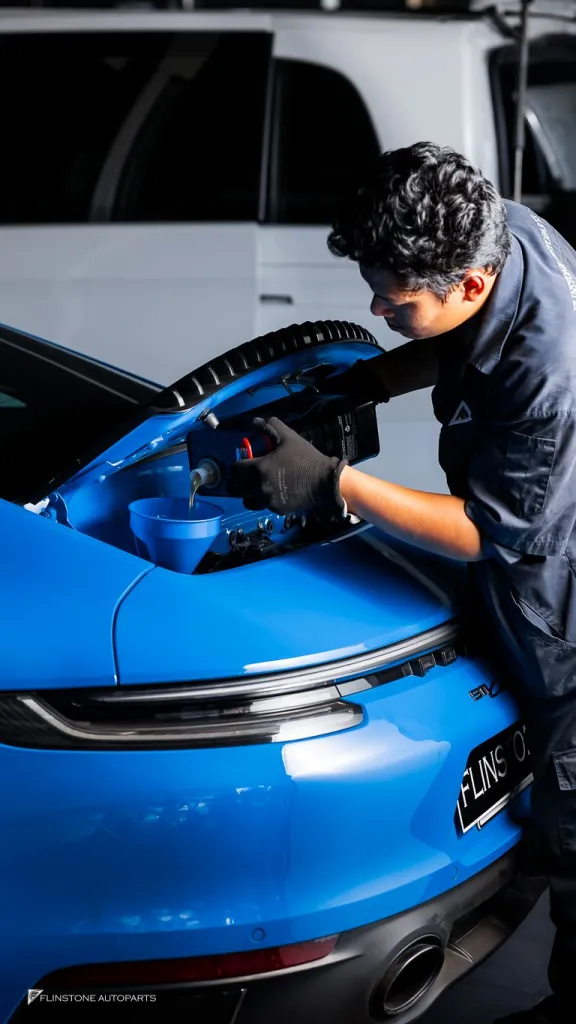 Porsche 992 น้ำมันเครื่อง Voltronic กรองน้ำมันเครื่อง
