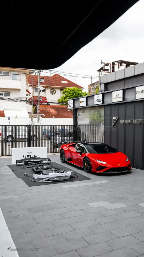 Lamborghini Huracan ชุดพาร์ทคาร์บอนรอบคัน Usus