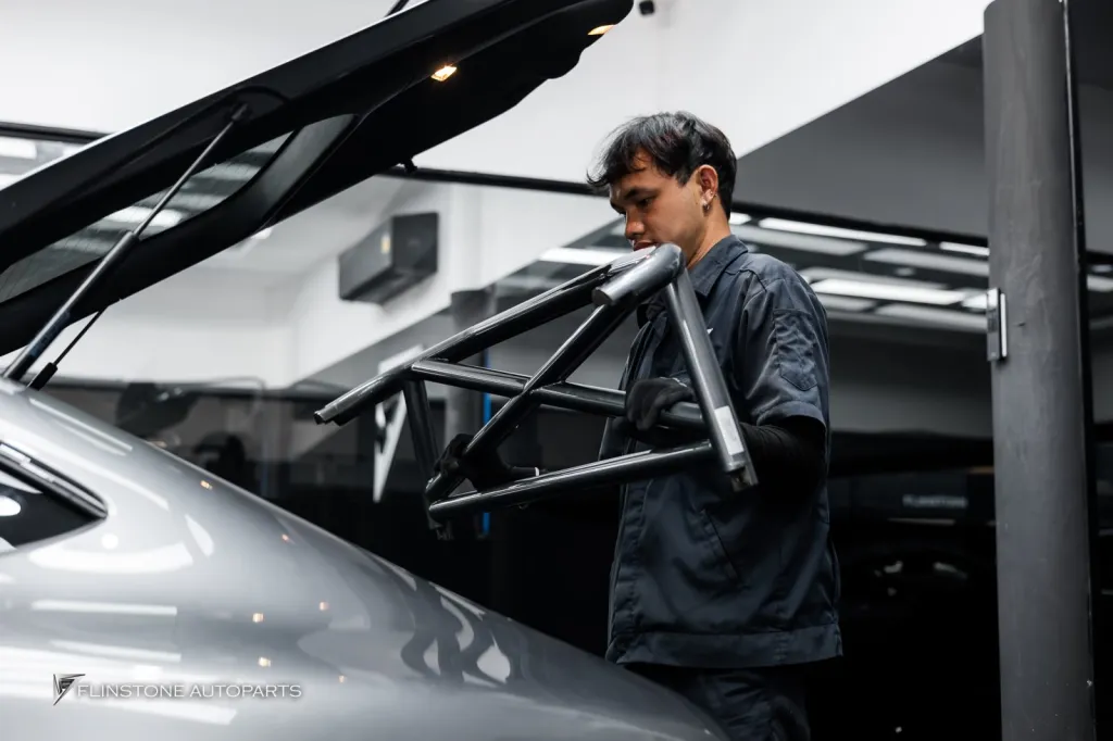 Mercedes Benz AMG GTR โรลบาร์ Belt OMP พาร์ทคาร์บอน Renntech คานาด Usus