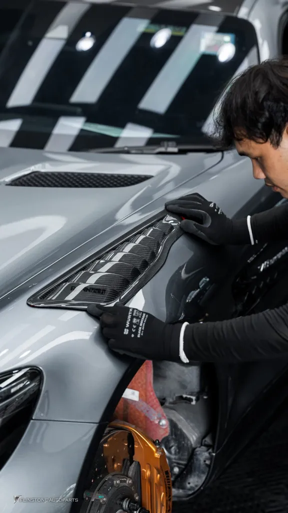 Mercedes Benz AMG GTR โรลบาร์ Belt OMP พาร์ทคาร์บอน Renntech คานาด Usus